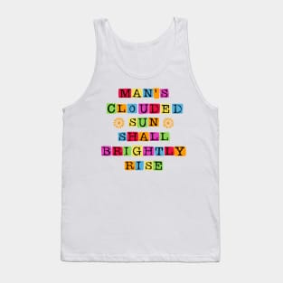 Man's Clouded Sun III Tank Top